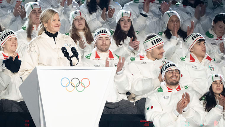 IOC President Kirsty Coventry