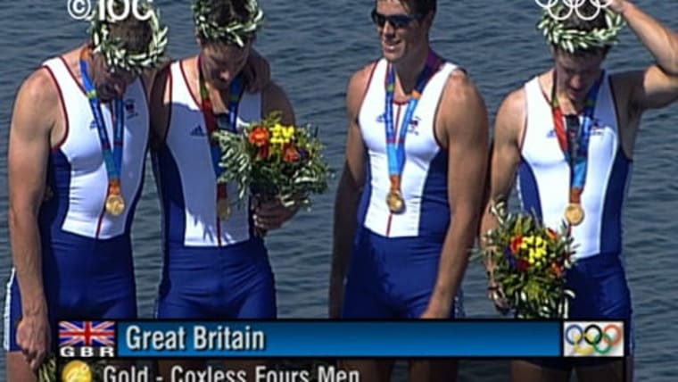 Matthew Pinsent Wins His 4th Consecutive Gold