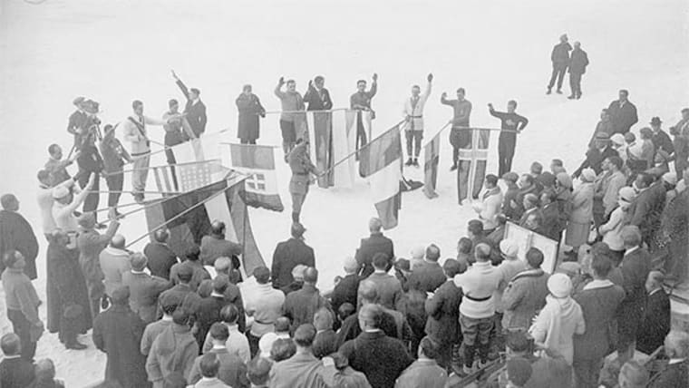 Revivez la gloire des Jeux Olympiques d’hiver passés : Chamonix 1924