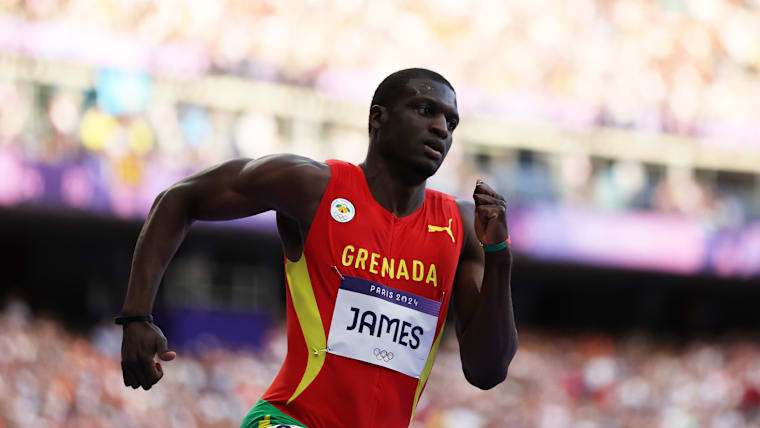 Kirani James (GRN) competes at the Olympic Games Paris 2024