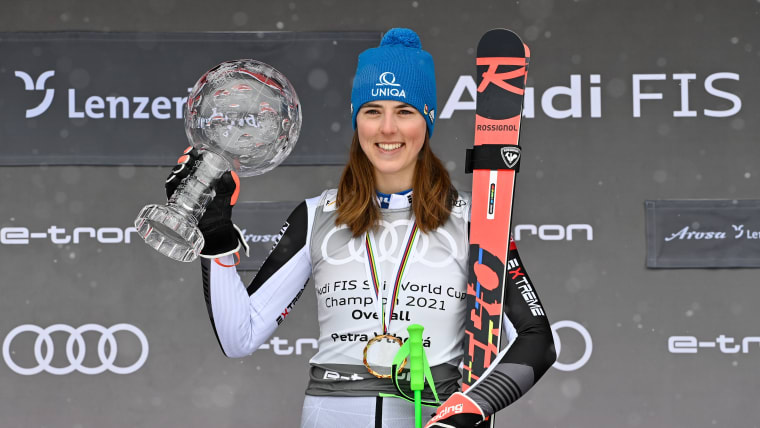 Petra Vlholva with Crystal Globe