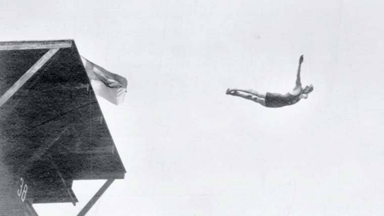 Adlerz fond vers l’or du plongeon