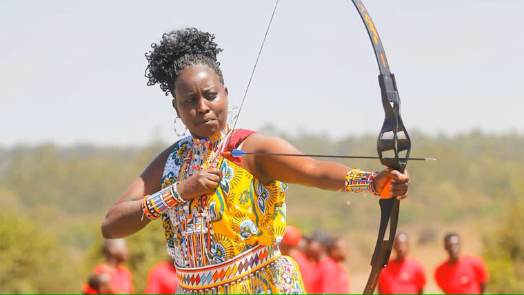 Des flèches pour la paix : « nous tirons pour marquer des points, pas pour tuer »