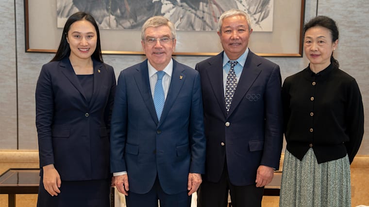 IOC President witnesses legacy of Beijing 2022, excitement for upcoming events and strong dedication from TOP Partners in China