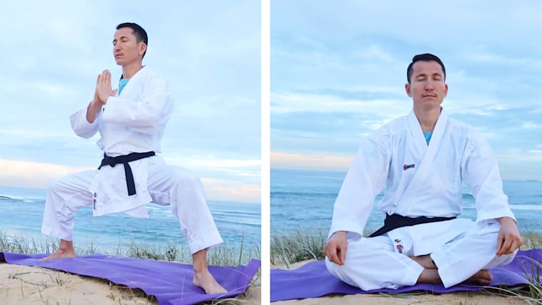 Get inspired and learn to meditate with IOC Refugee Olympic Team hopeful Asif Sultani
