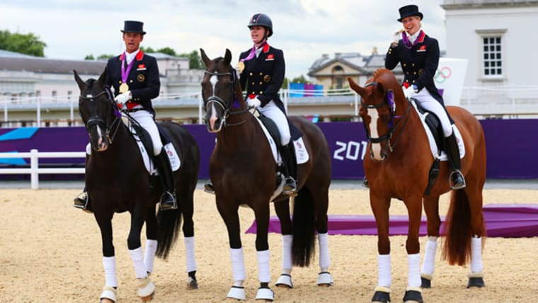 Les Britanniques, vedettes des épreuves équestres - Londres 2012