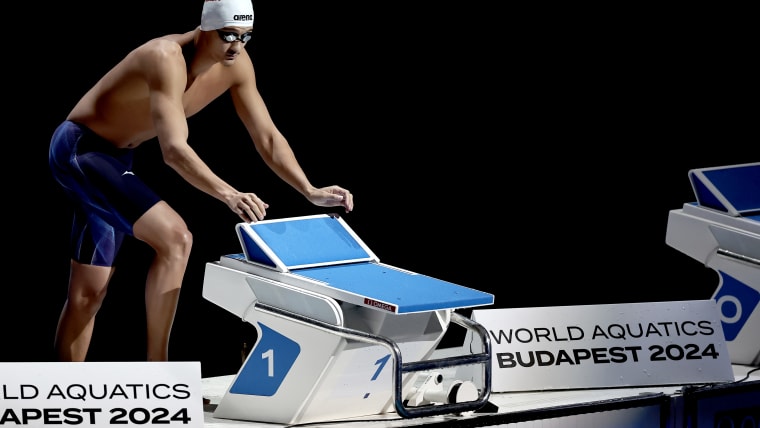 Ronan Wantenaar (NAM) competes at the World Aquatics Swimming Championships (25m) 2024