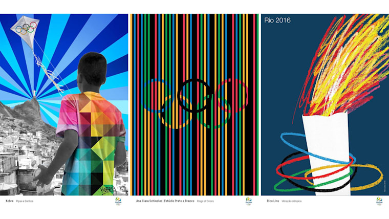 Rio 2016 unveils official posters for Olympic Games