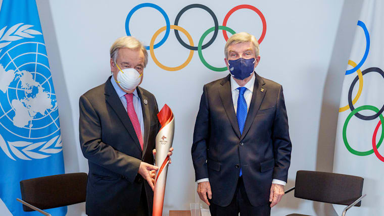 UN Secretary-General underscores UN commitment to IOC and its mission
