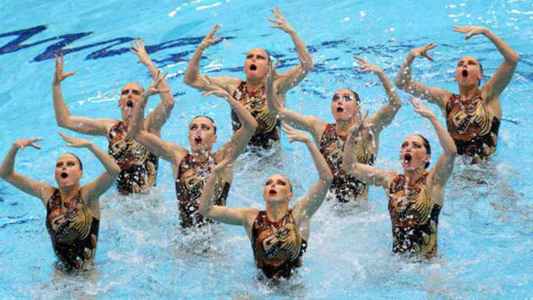 La Russie conserve son titre en natation synchronisée par équipes - Londres 2012