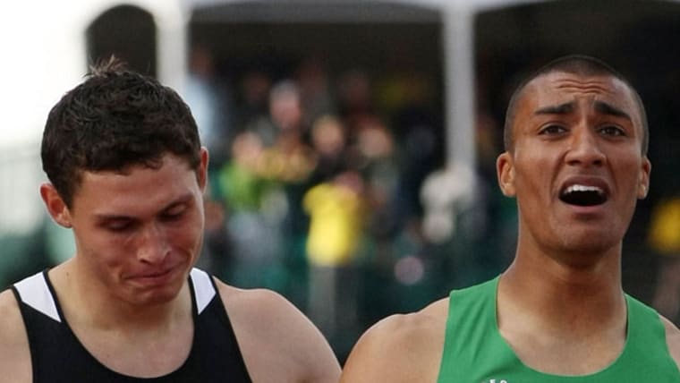 Les décathlètes Ashton Eaton et Curtis Beach reçoivent les Trophées du fair-play
