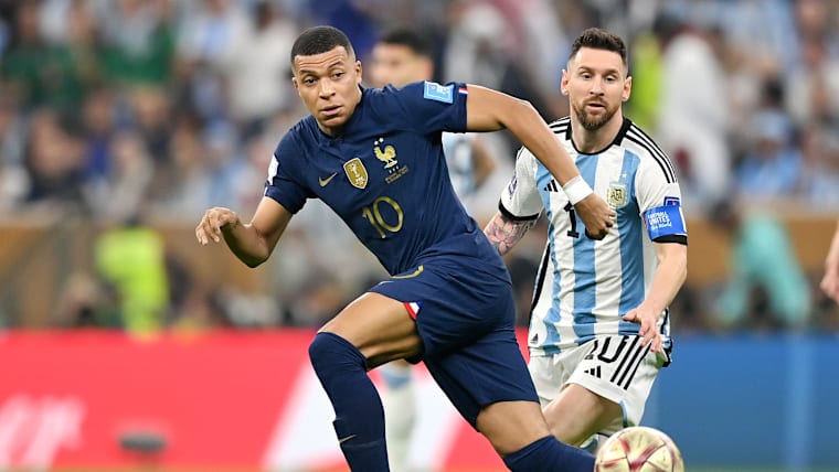 Mbappe and Messi