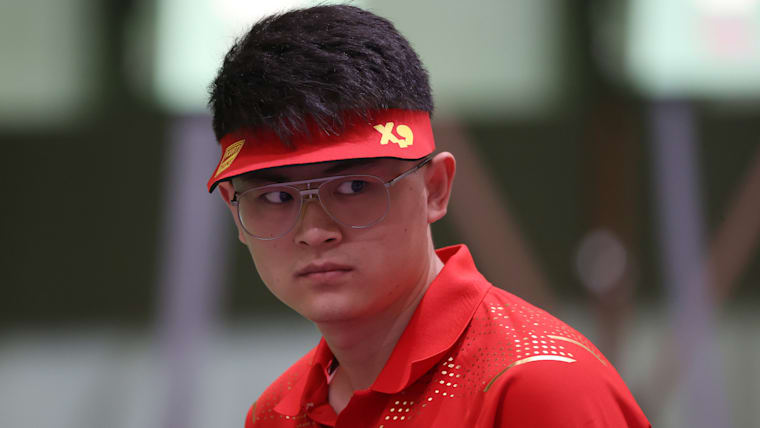 2023年射击世锦赛:张博文斩获男子10米气手枪金牌为中国代表团锁定一