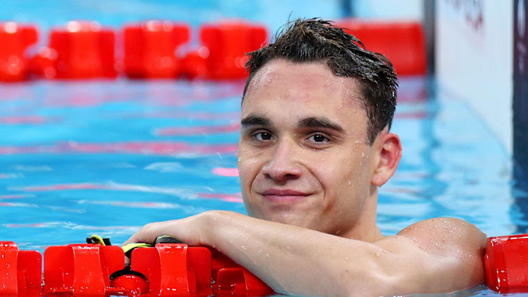 Kristof Milak of Team Hungary