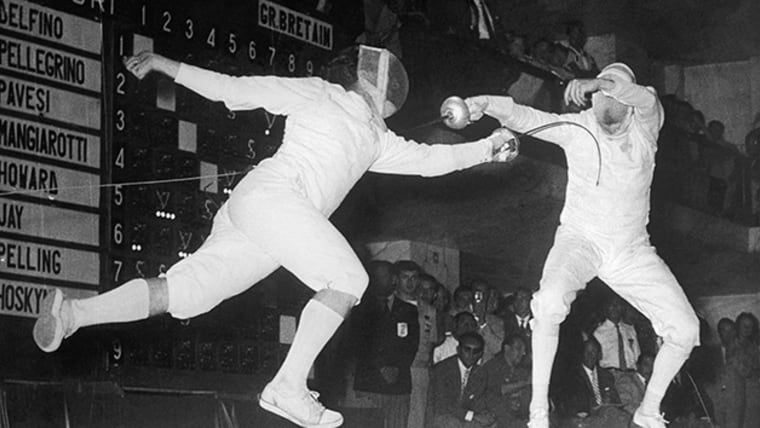 Local hero Delfino justifies star billing in fencing