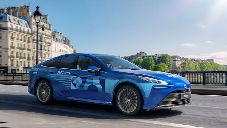 Worldwide Olympic Partner Toyota begins delivery of vehicles to support Paris 2024