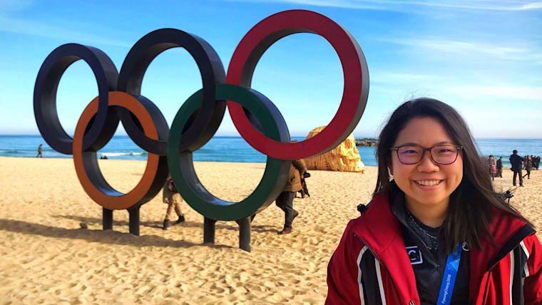 May Chen : le #YOGjourney d’une jeune journaliste de Singapour à PyeongChang