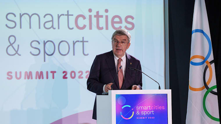 “Sportification brings sport into the heart of our communities” - IOC President addresses Smart Cities & Sport Summit  