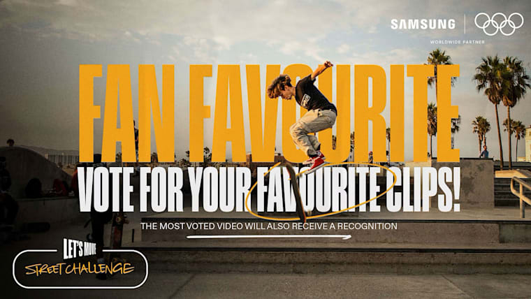 Olympic Street Challenge: voting open for “fan favourite” entries