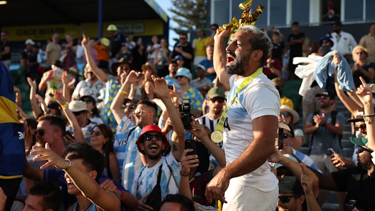 Argentina's rugby sevens players have adopted "Muchachos" as their team anthem after the success of their compatriots in the 2022 FIFA World Cup.