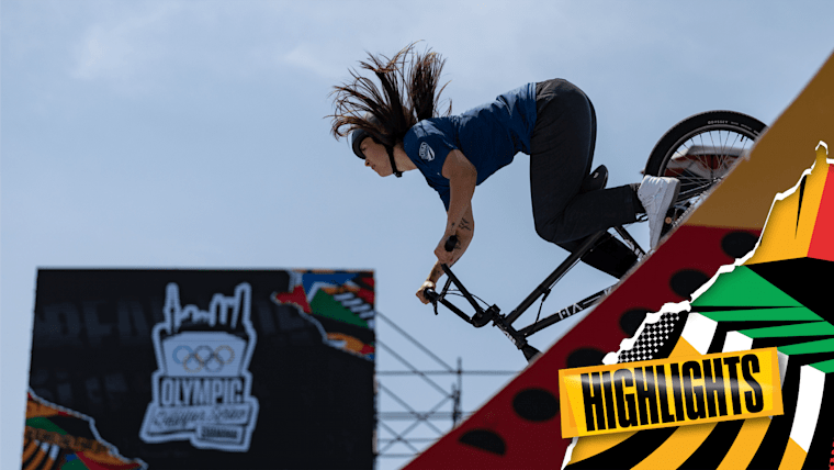 Destaques | Ciclismo BMX Freestyle | Olympic Qualifier Series 2024 | Finais | Xangai