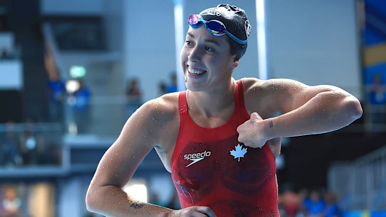 Mary-Sophie Harvey is a two-time Olympian for Canada. 