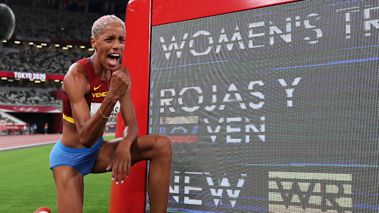Yulimar Rojas WR Tokyo 2020