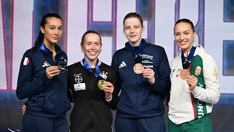 podium sabre femmes