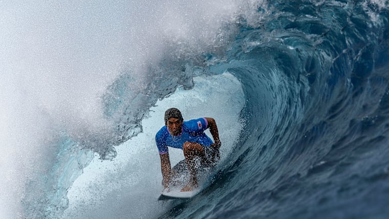 Kanoa Igarashi is a two-time Olympian.