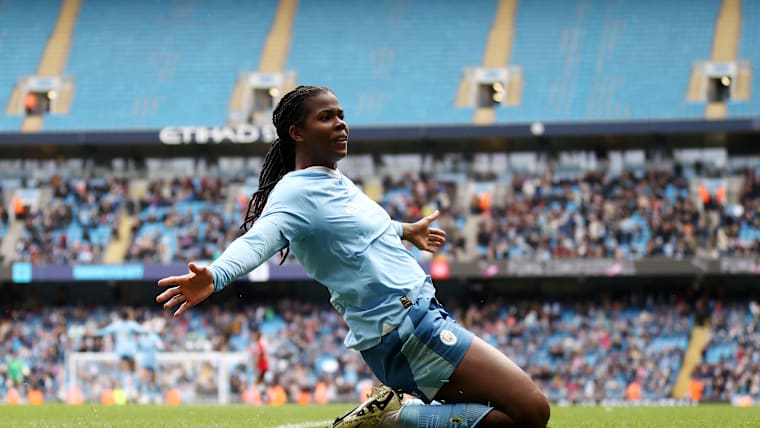 Manchester City forward Khadija 'Bunny' Shaw.