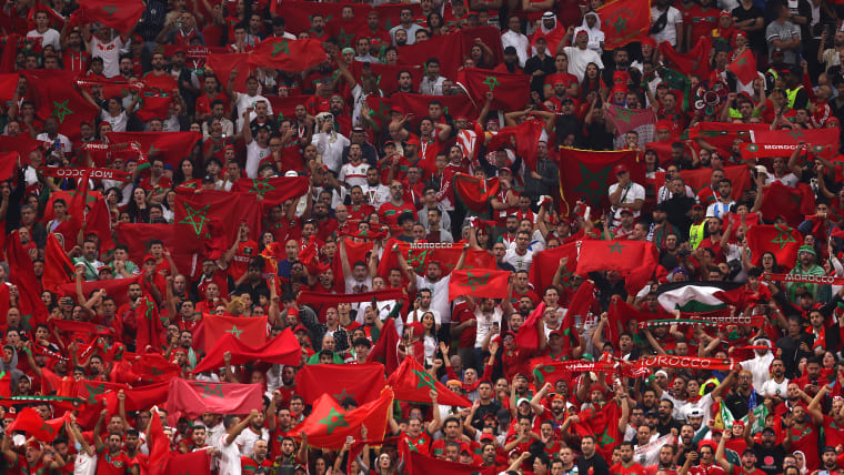 Maroc football fans 