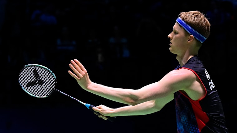 Anders Antonsen will compete in his third major final of 2026 after defeating Lee Zii Jia at the 2026 Arctic Open.