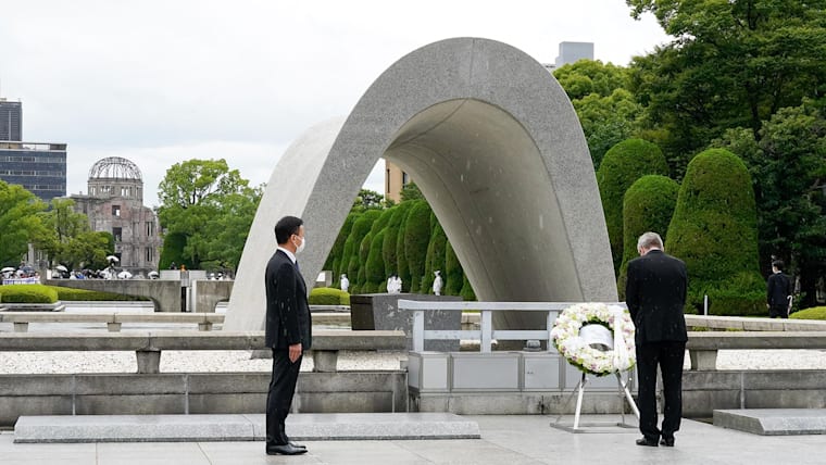 IOC President pays respect to Hiroshima as Truce for the Olympic and Paralympic Games Tokyo 2020 comes into effect