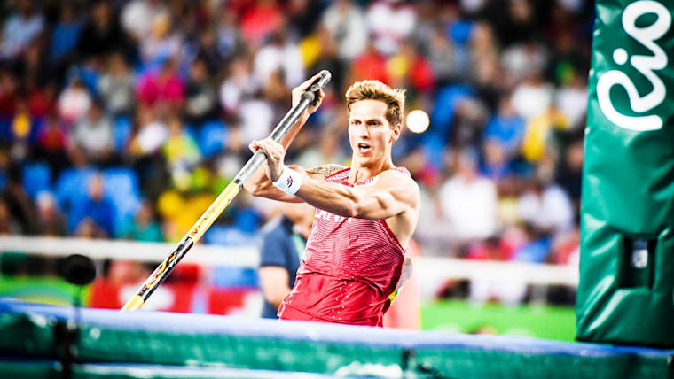 Pole-vaulter Pujats reaching new heights with Airbnb Online Experiences