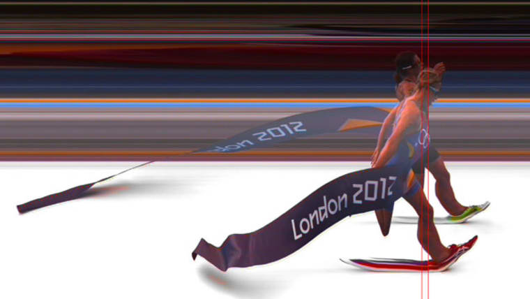 Photos d’arrivée et joie des frères Brownlee - Londres 2012 - Triathlon