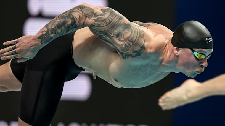 British swimmer Adam Peaty continues his comeback