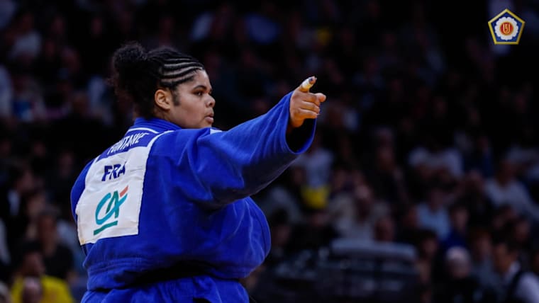 Léa Fontaine lors du Grand Slam de Paris 2026