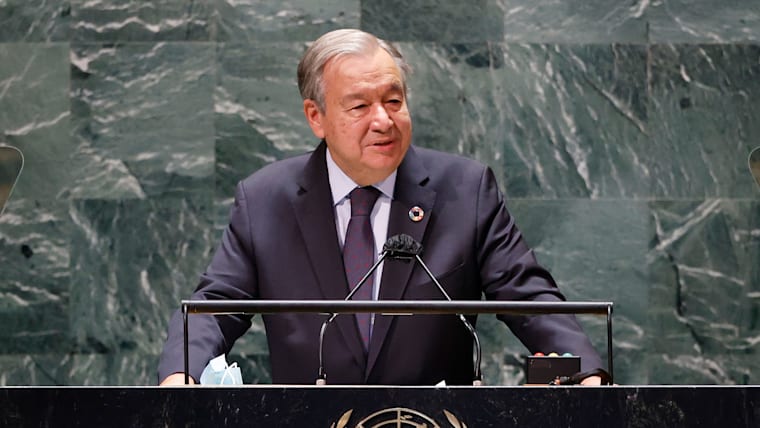 UN Secretary-General António Guterres calls for the Olympic Truce to be observed