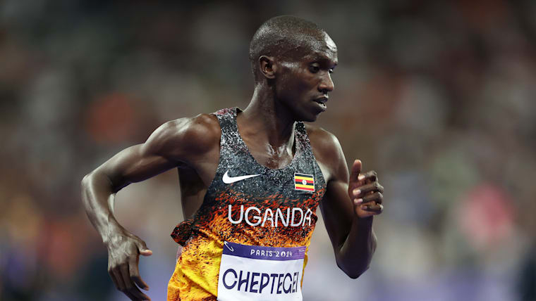 Joshua Cheptegei of Team Uganda
