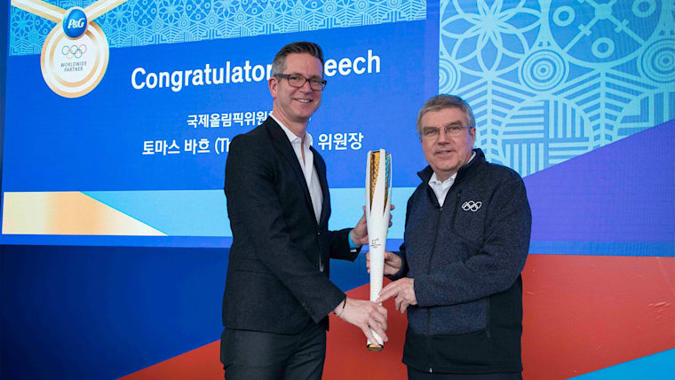 Worldwide Olympic Partner P&G proudly says “Thank you, Korea”