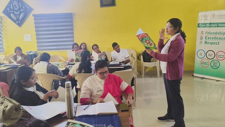 Empowering girls across India through the Olympic values 