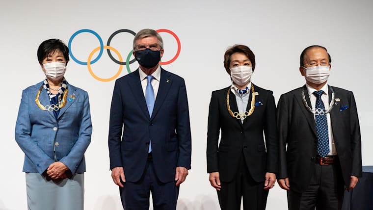 IOC President thanks Japan as Olympic Orders awarded to KOIKE, HASHIMOTO and MUTO
