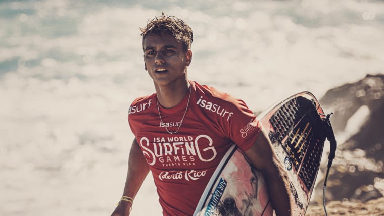Kauli Vaast Jeux mondiaux de surf ISA