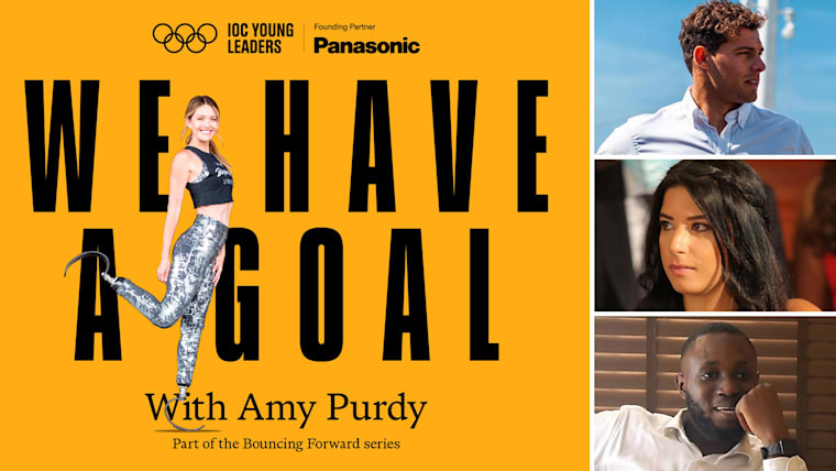 Sustainability as the focus for IOC Young Leaders on latest episode of We Have a Goal podcast with Paralympian Amy Purdy