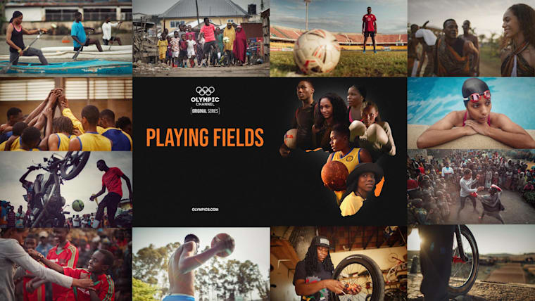 Playing fields, a new Olympics.com documentary series, highlights trailblazing African athletes on their road to Paris 2024