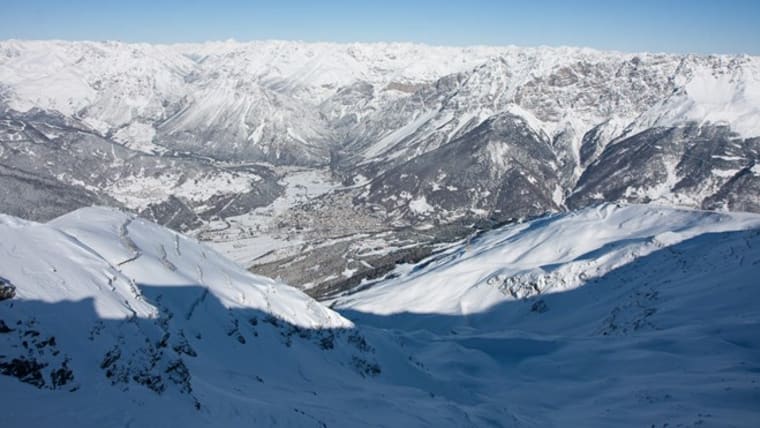 Immagine delle montagne di Bormio