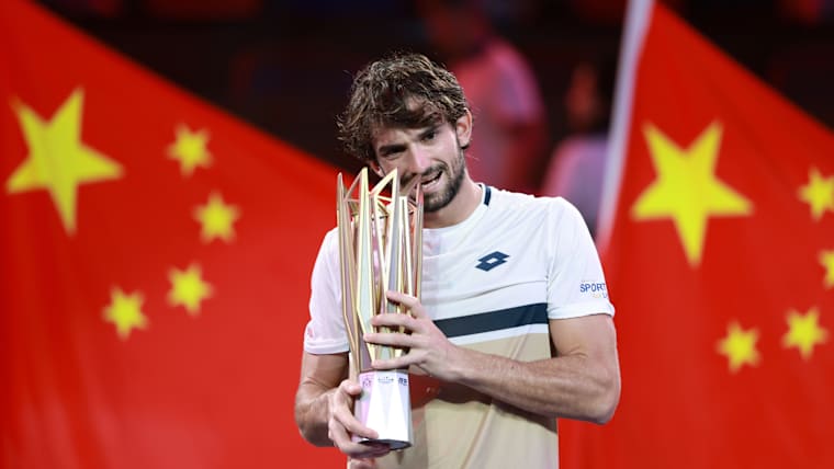Valentin Vacherot stunned for the Shanghai Masters title, 2025
