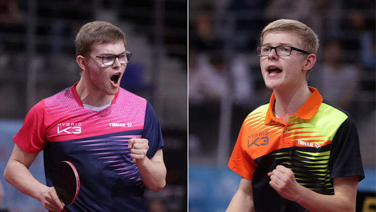 Alexis and Felix Lebrun of Team France