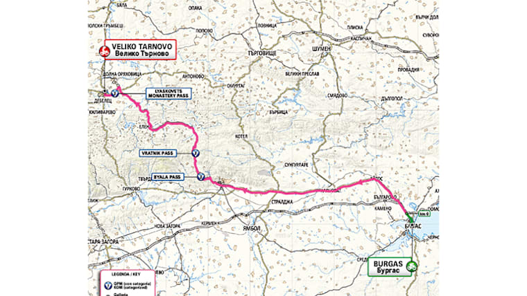 planimetria tappa 2 giro 2026