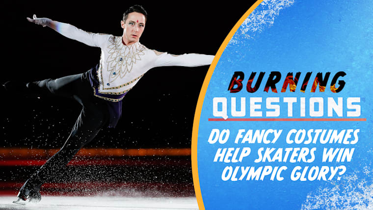 Do fancy costumes help skaters win Olympic glory?